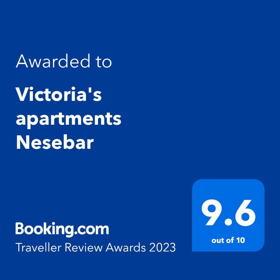 Victoria'S Apartments Nesebar Nessebar Exterior foto